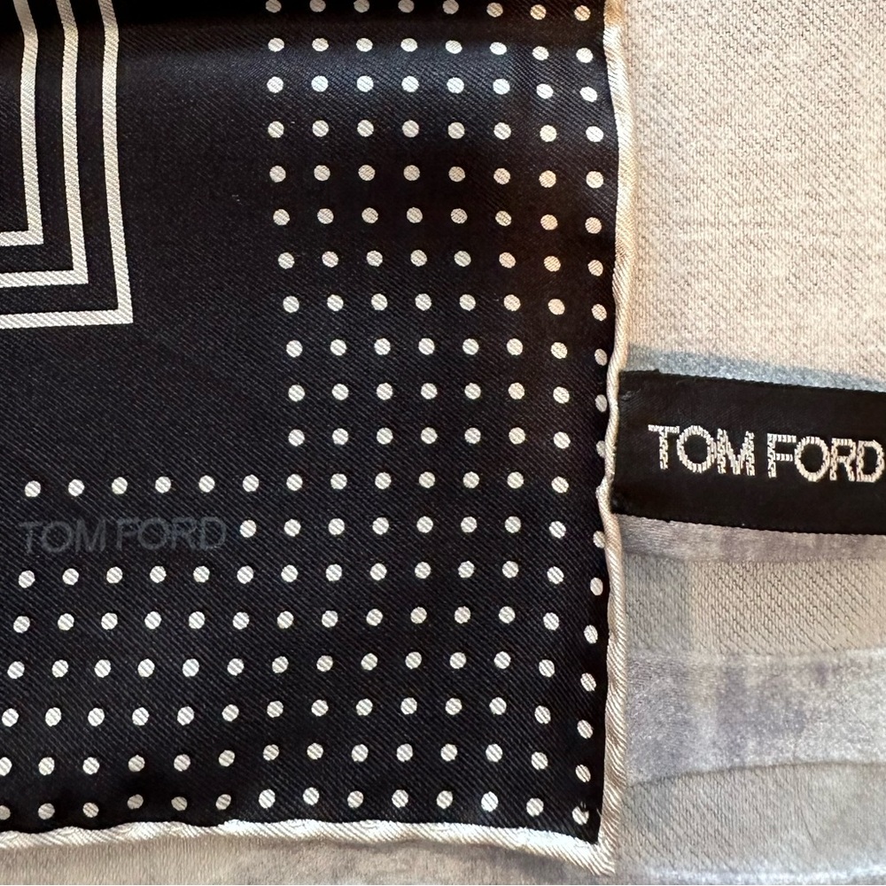 Tom Ford silk pocket square